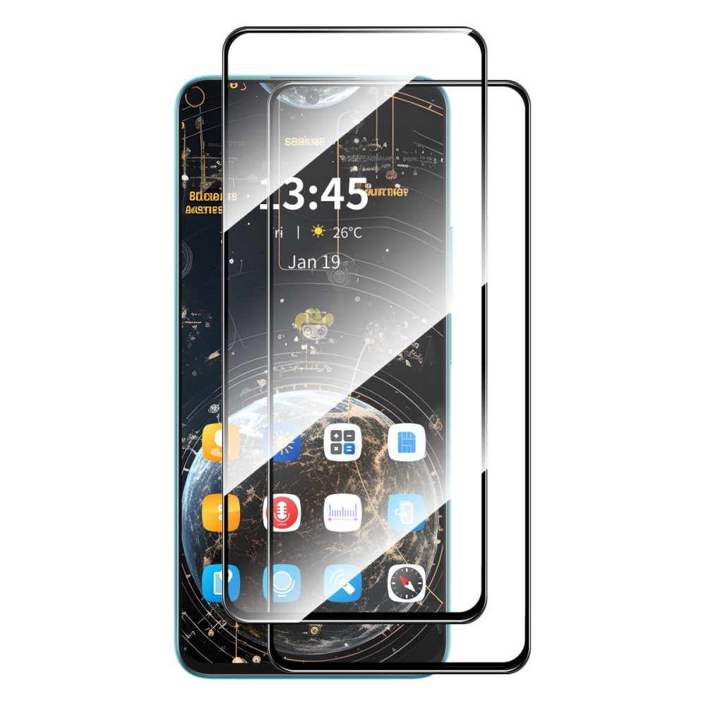 ENKAY ENKAY Motorola Moto G04 4G/G24 4G 2-PACK Skärmskydd Transparent