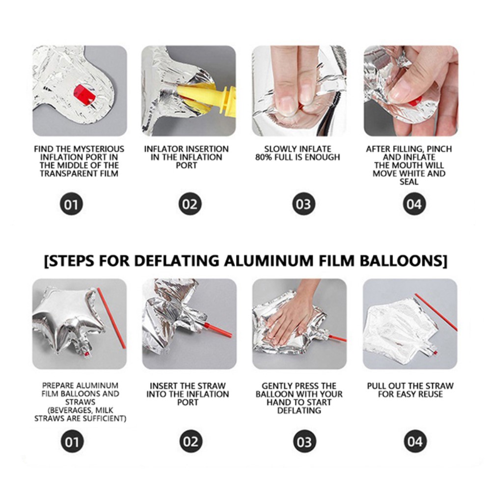  Bokstavsballong I 70 cm Silver