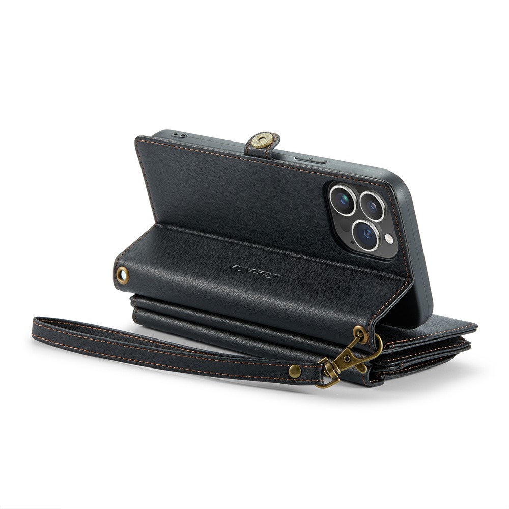 CASEME CASEME iPhone 14 Pro Max Plånboksfodral Svart