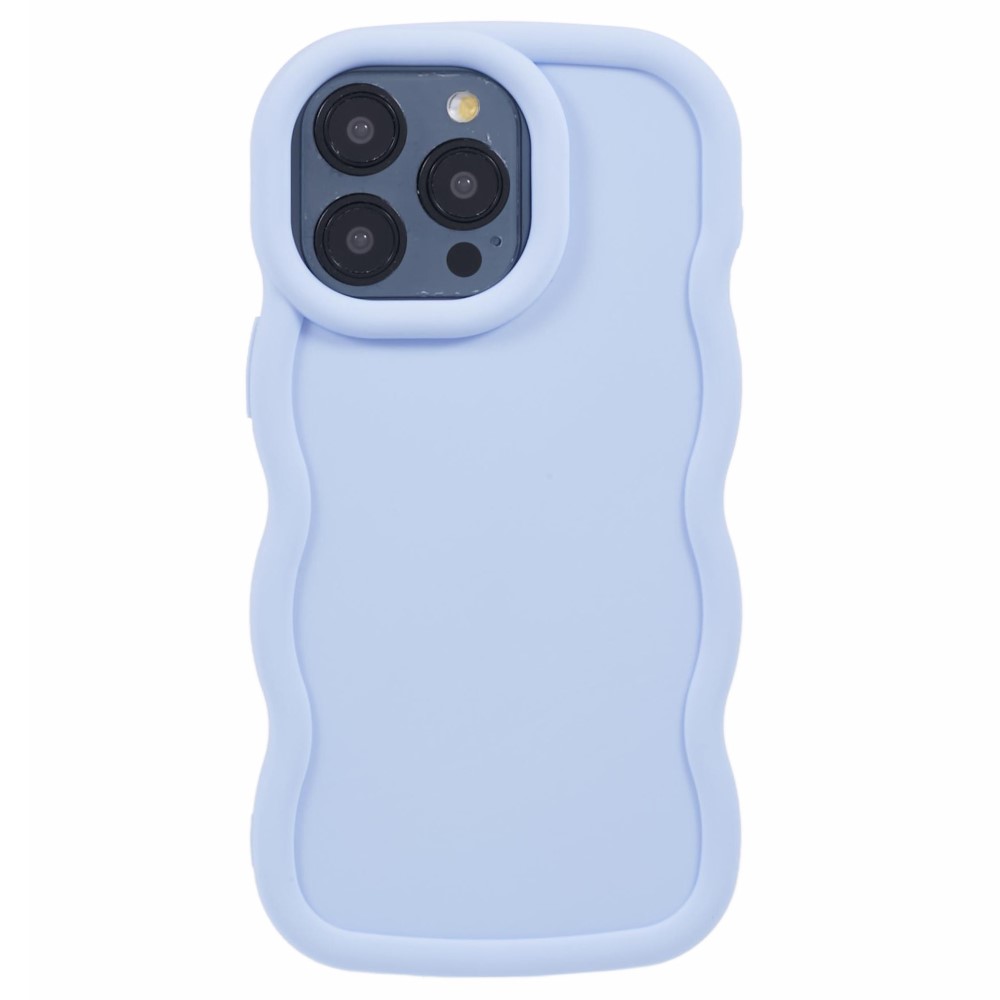  iPhone 14 Pro Mobilskal Wavy Lila