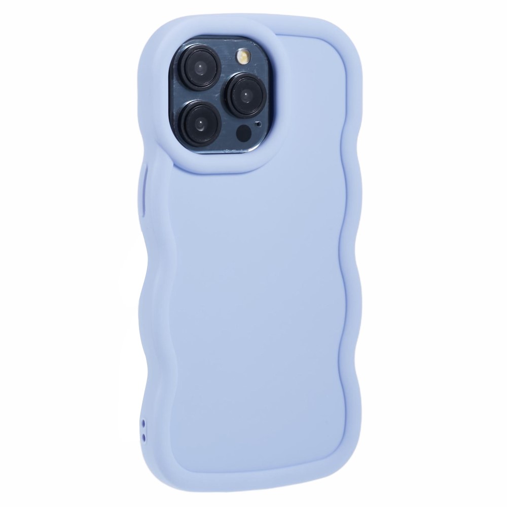  iPhone 14 Pro Mobilskal Wavy Lila