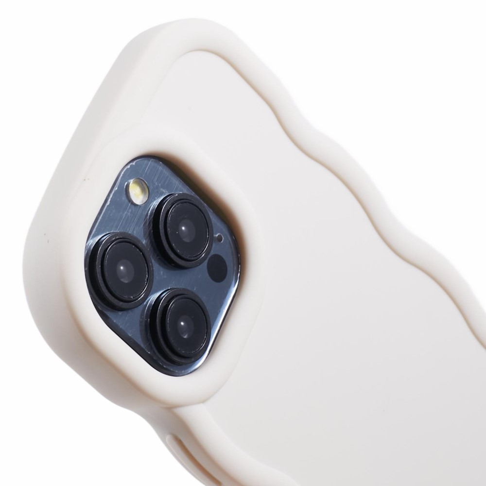  iPhone 13 Pro Max Mobilskal Wavy Off White