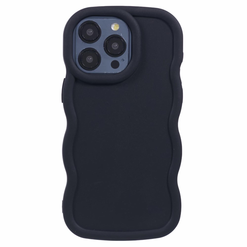  iPhone 13 Pro Mobilskal Wavy Svart