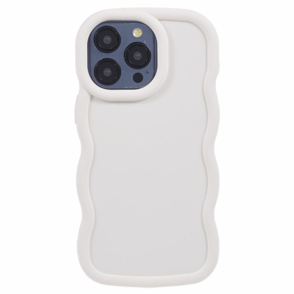  iPhone 12 Pro Max Mobilskal Wavy Off White