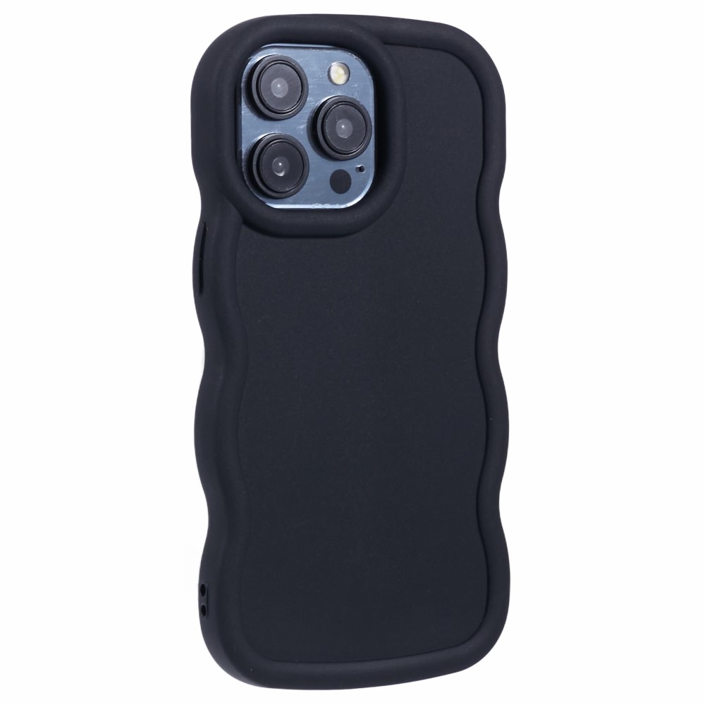  iPhone 12 Pro Max Mobilskal Wavy Svart
