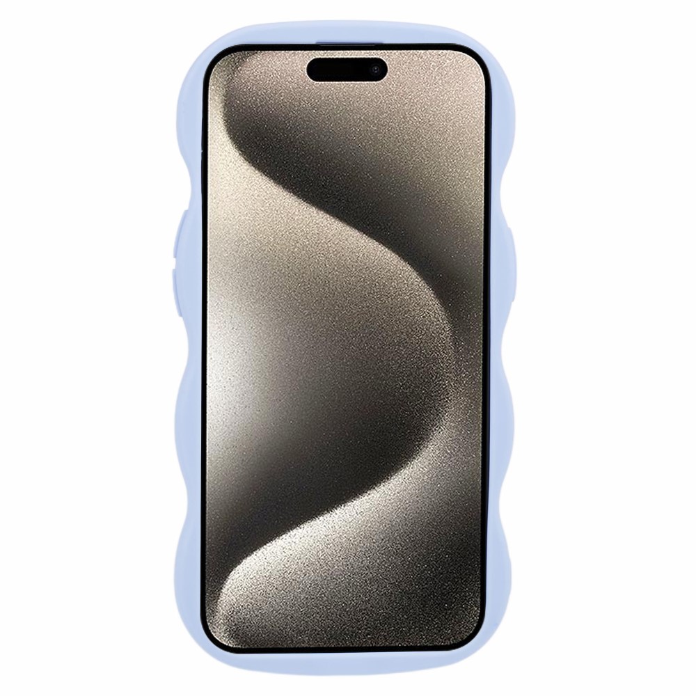  iPhone 14 Mobilskal Wavy Lila