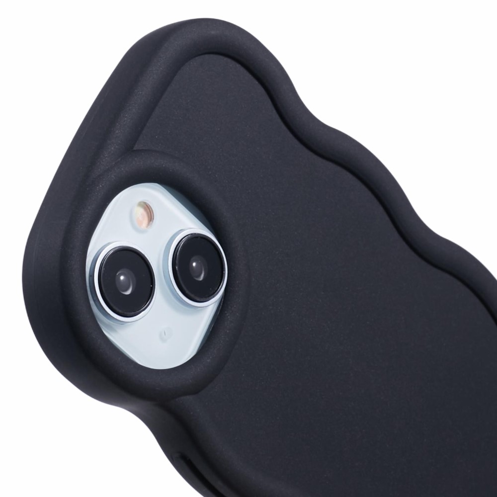  iPhone 13 Mobilskal Wavy Svart