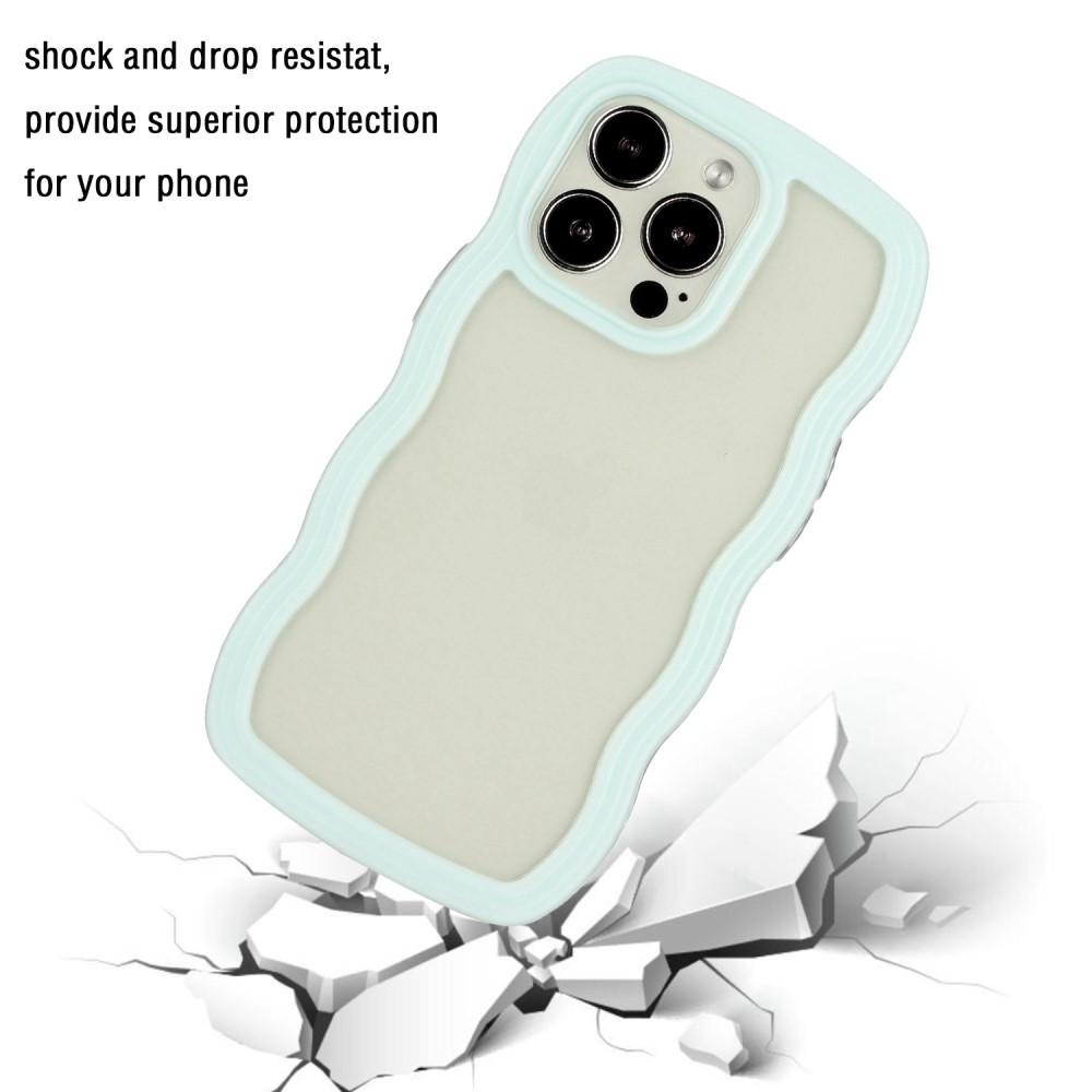  iPhone 14 Pro Max Skal Wavy Hybrid Grön