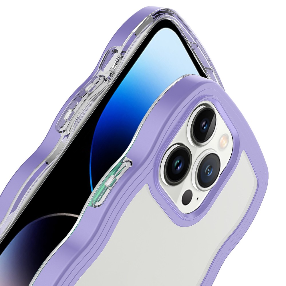  iPhone 14 Pro Skal Wavy Hybrid Grön
