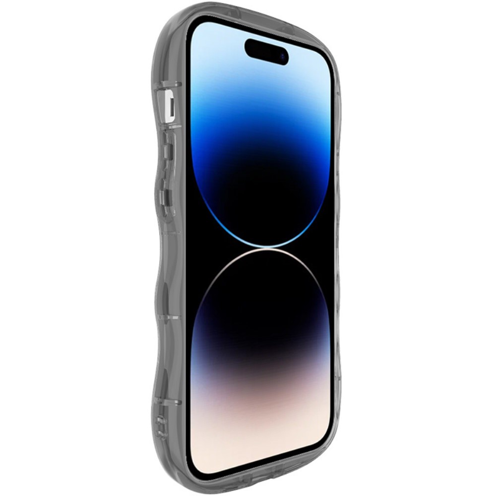 IMAK IMAK iPhone 14 Pro Skal TPU Tonad Svart