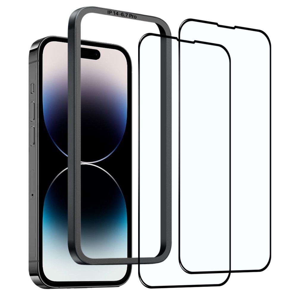 NORTHJO NORTHJO iPhone 14 Pro Max Skärmskydd Heltäckande Härdat Glas