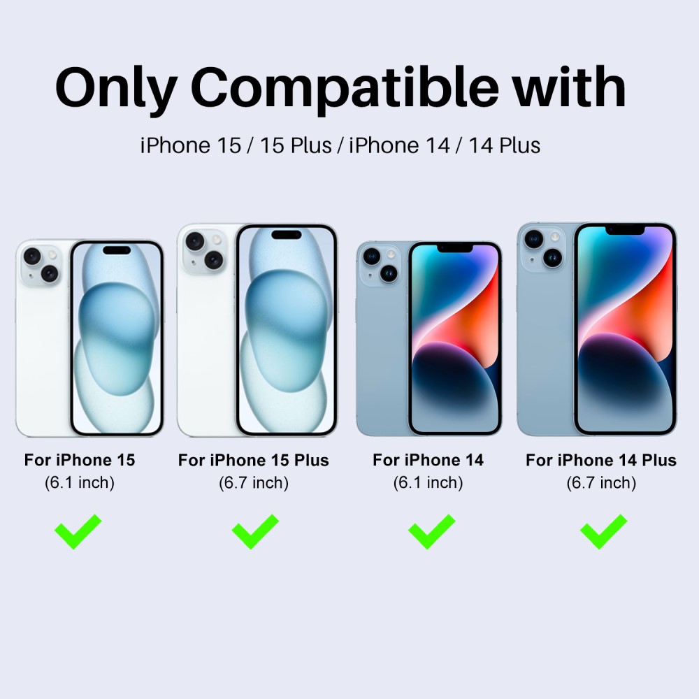 NORTHJO NORTHJO iPhone 15/15 Plus/14/14 Plus Linsskydd Strass 3-PACK Blå