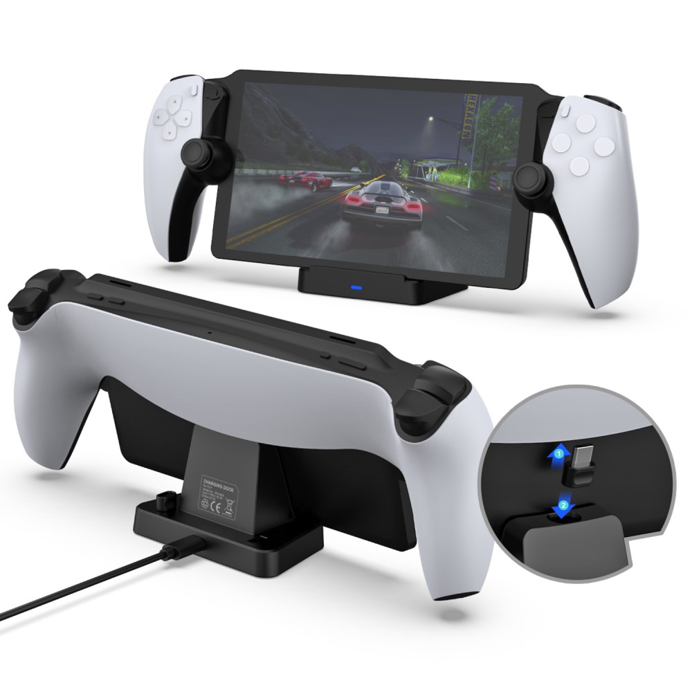 DOBE DOBE Sony Playstation Portal Laddningsställ Svart