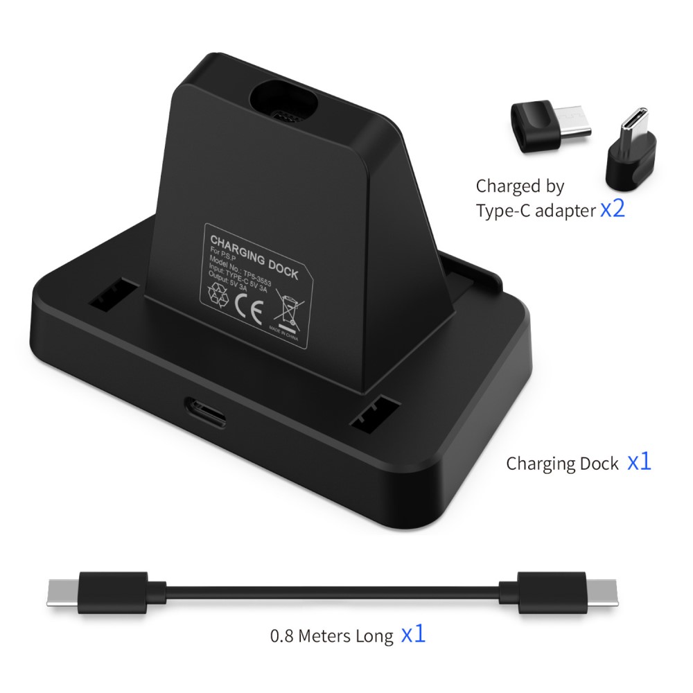 DOBE DOBE Sony Playstation Portal Laddningsställ Svart