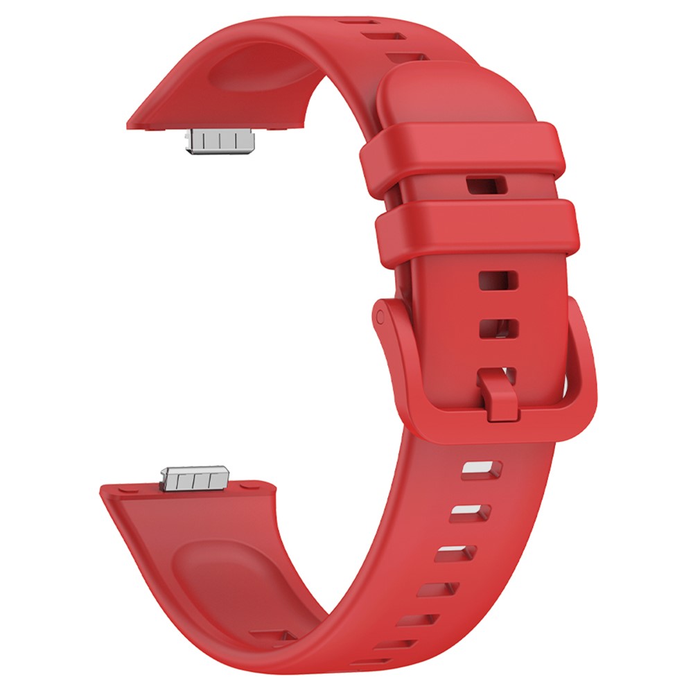  Huawei Watch Fit 3 Klockarmband Silikon Röd