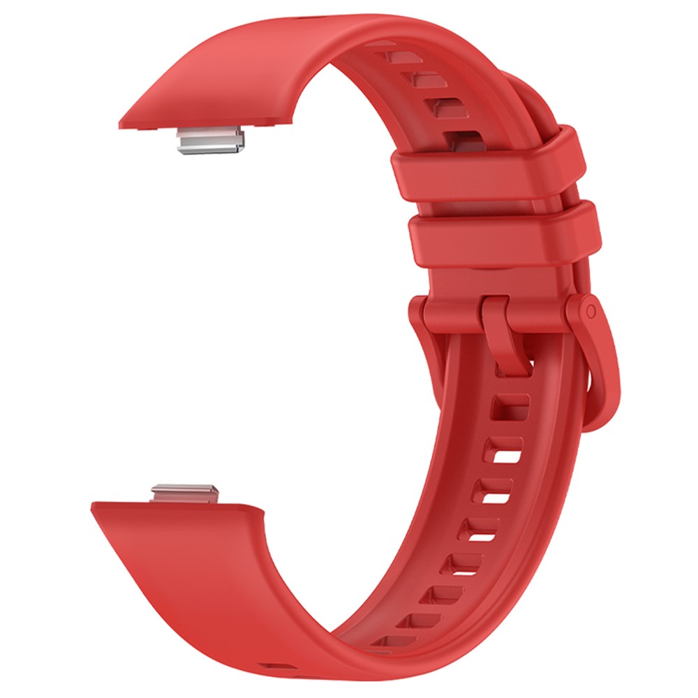  Huawei Watch Fit 3 Klockarmband Silikon Röd