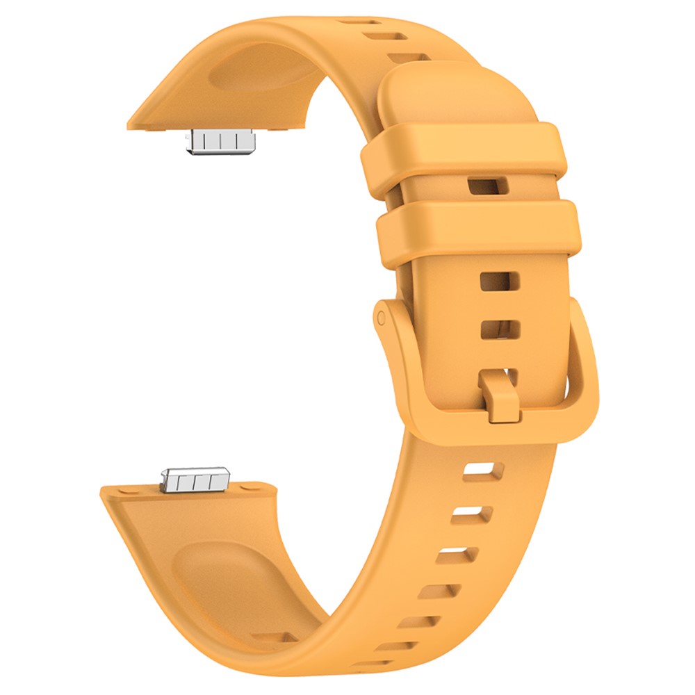 Huawei Watch Fit 3 Klockarmband Silikon Gul