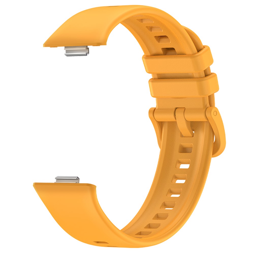  Huawei Watch Fit 3 Klockarmband Silikon Gul