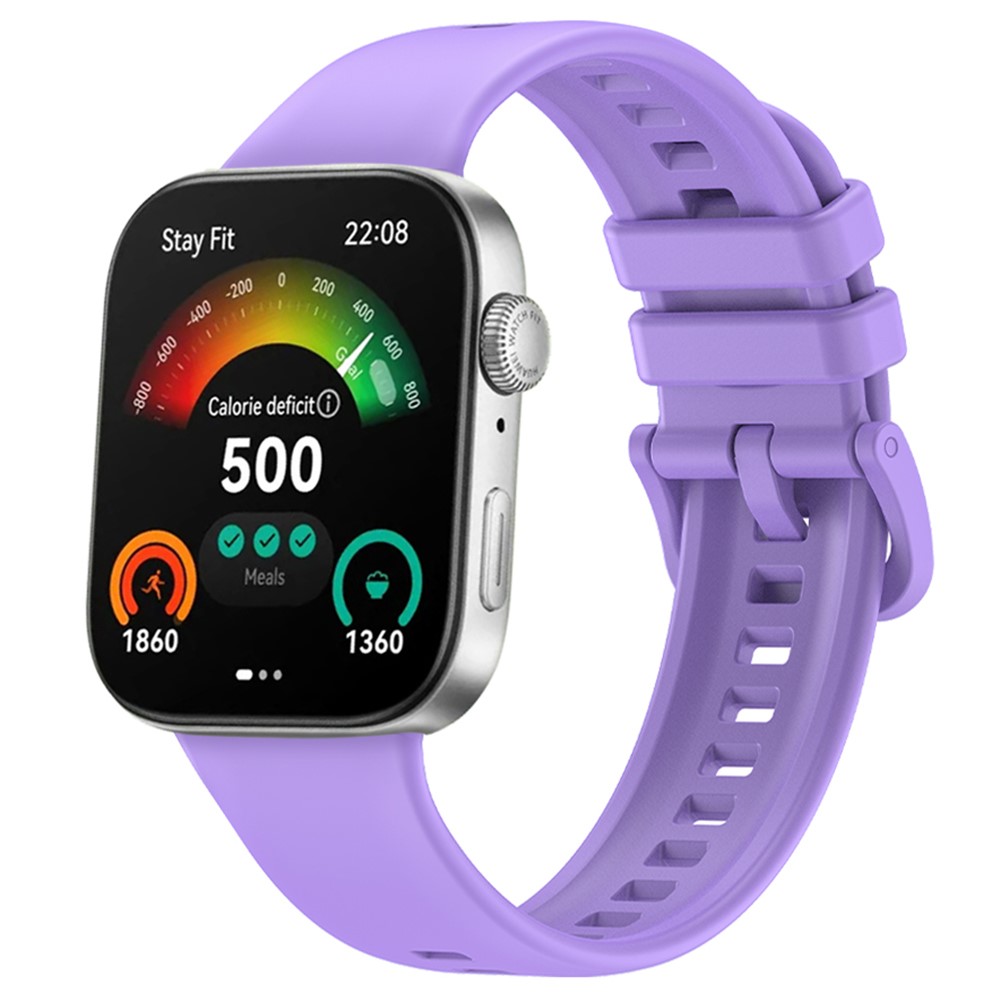  Huawei Watch Fit 3 Klockarmband Silikon Lila