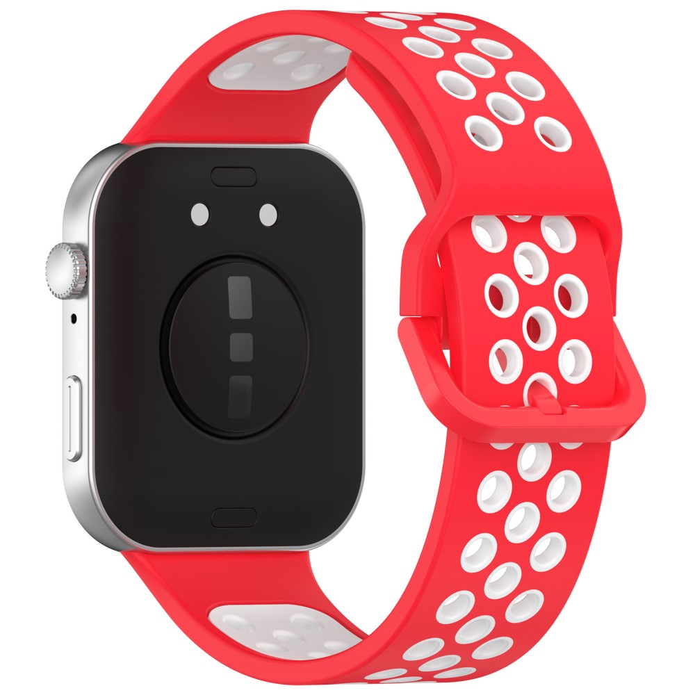  Huawei Watch Fit 3 Sportarmband Dual-Color Röd/Vit