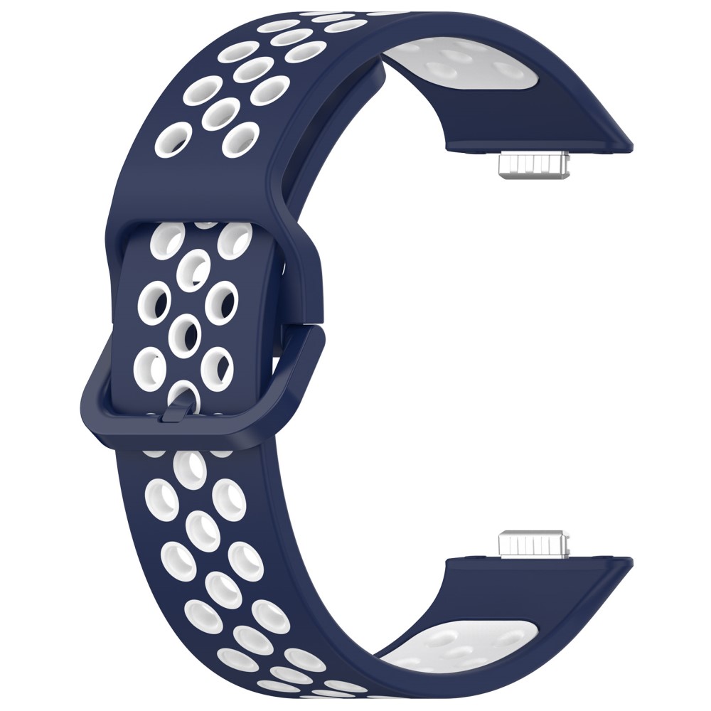  Huawei Watch Fit 3 Sportarmband Dual-Color Mörkblå/Vit