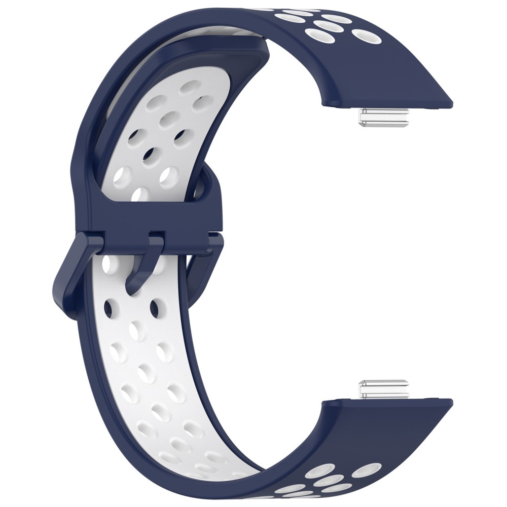  Huawei Watch Fit 3 Sportarmband Dual-Color Mörkblå/Vit
