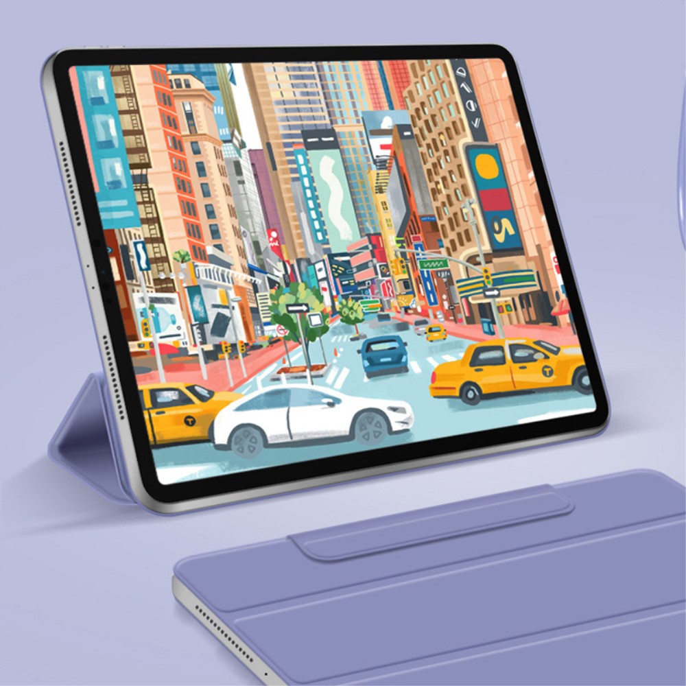  iPad Air 13 2026-2024/Pro 12.9 2022-2020/2018 Fodral Tri-Fold