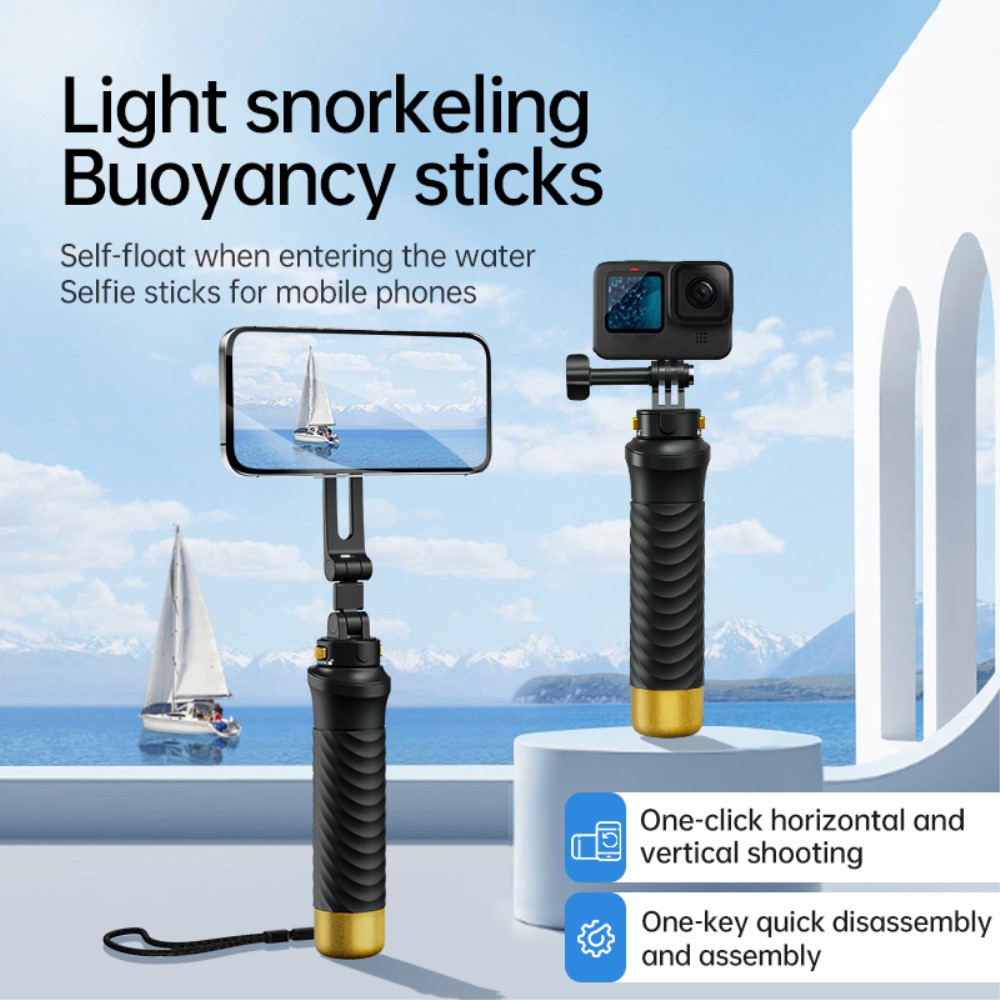  MagSafe Flytande Selfiestick För Actionkamera / Mobil