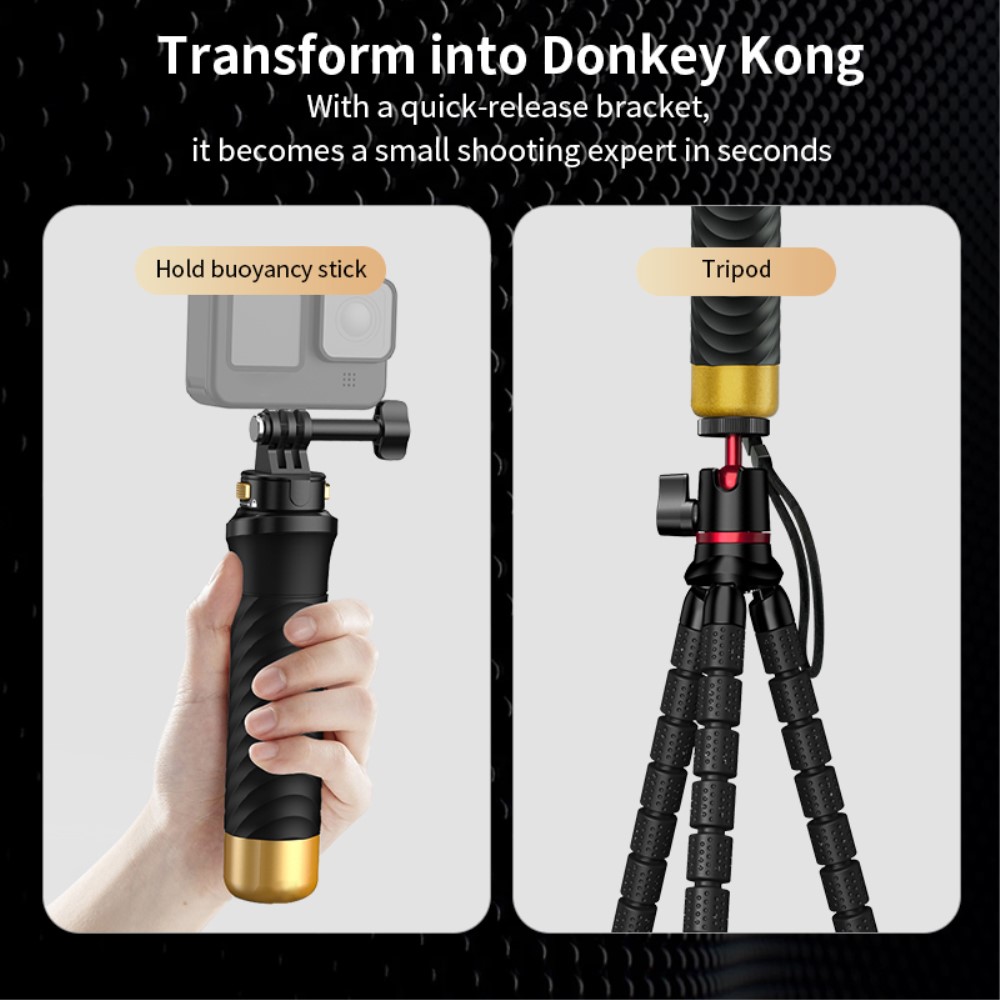  MagSafe Flytande Selfiestick För Actionkamera / Mobil
