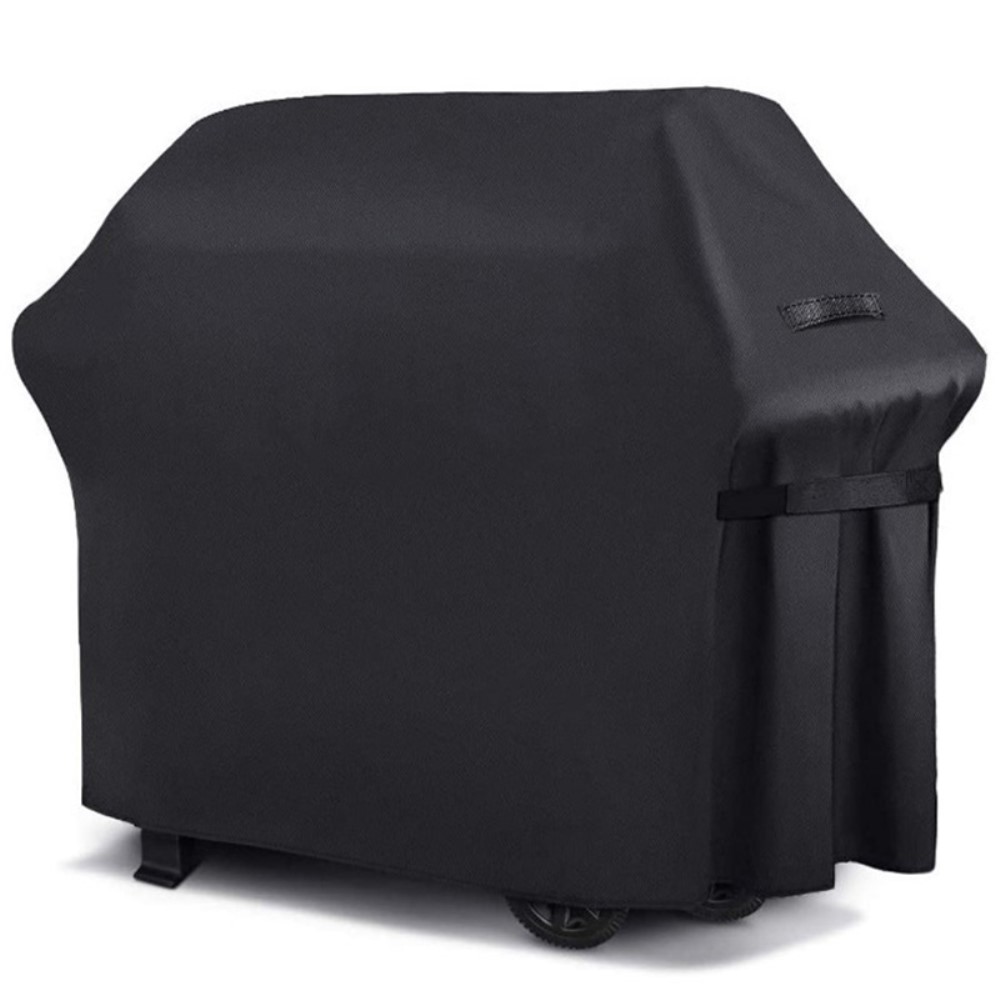  Grillöverdrag 420D Vattentätt 190x71x117 cm Svart
