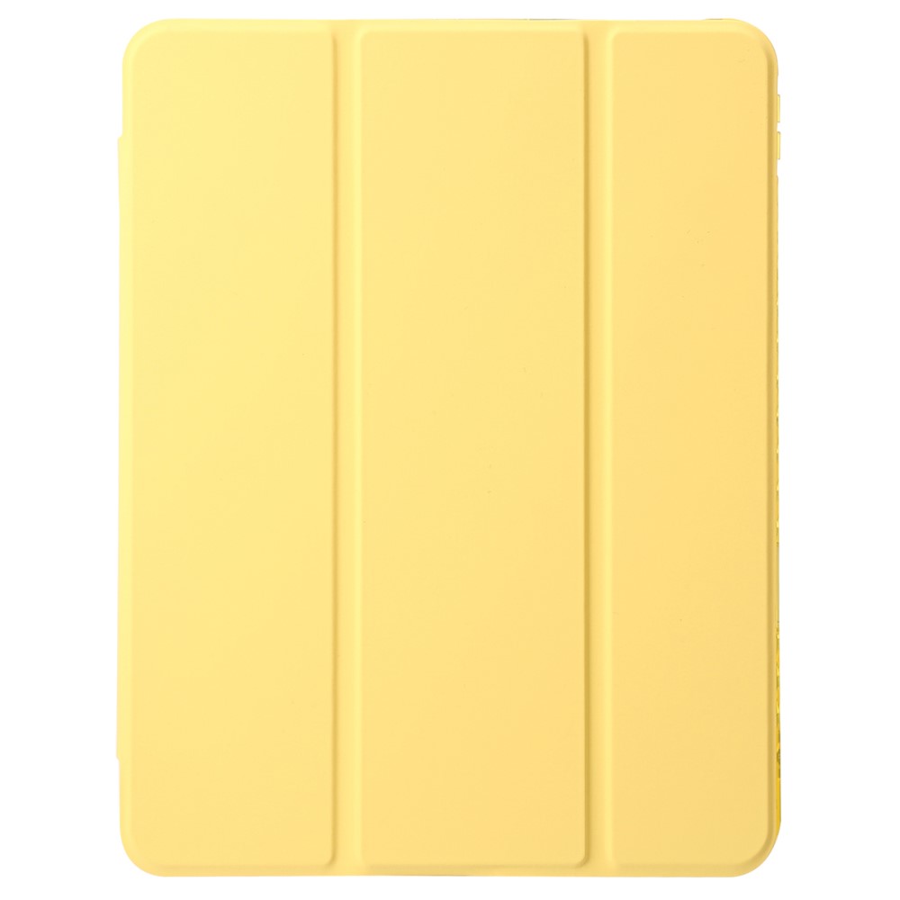  iPad Pro 11 2025/2024 Fodral Tri-Fold Pennhållare Hybrid Gul