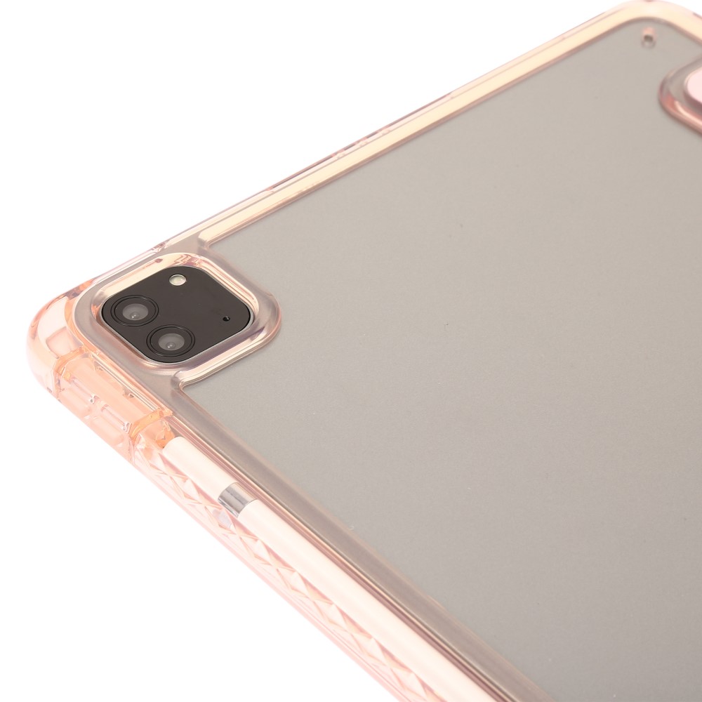  iPad Pro 11 2025/2024 Fodral Tri-Fold Pennhållare Hybrid Gul