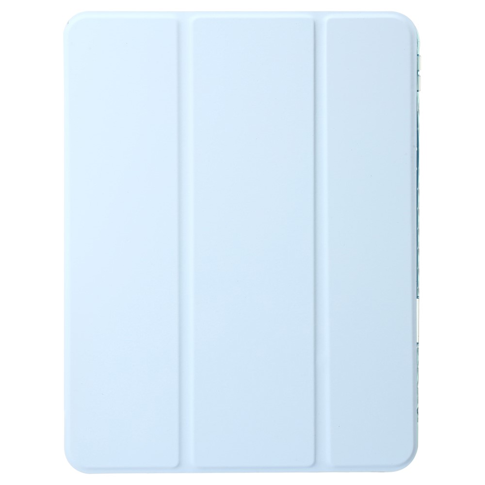  iPad Pro 11 2025/2024 Fodral Tri-Fold Pennhållare Hybrid Blå