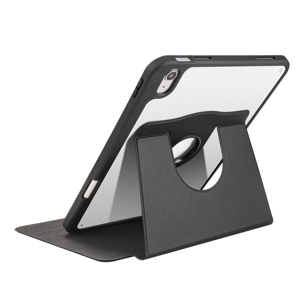  iPad Air 13 2026-2024 Fodral Hybrid Rotation Pennhållare Svart