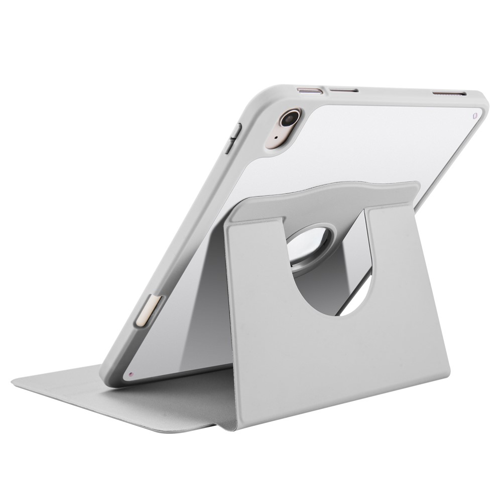  iPad Air 13 2026-2024 Fodral Hybrid Rotation Pennhållare Grå