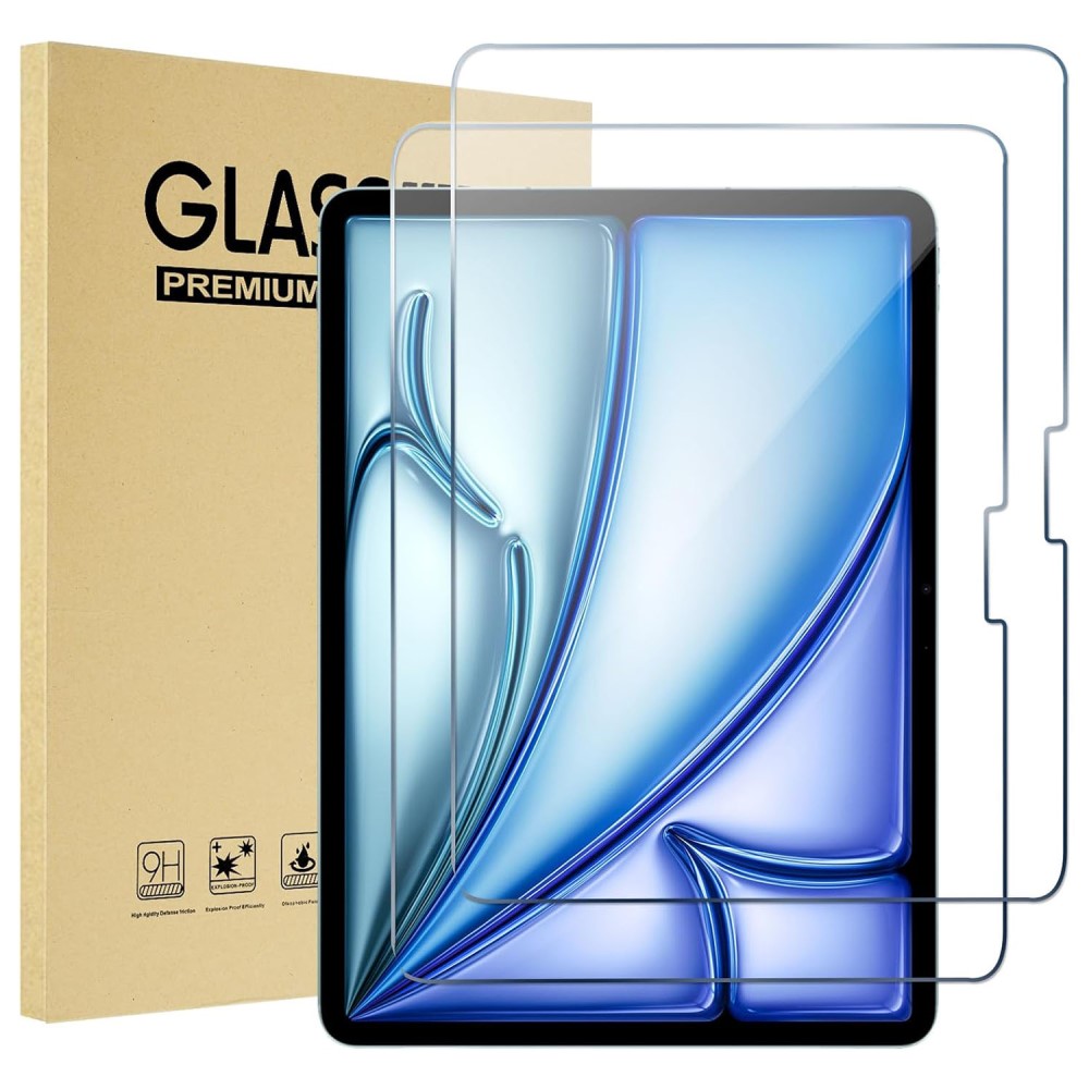  iPad Pro 11 2025/2024 2-PACK Skärmskydd Härdat Glas