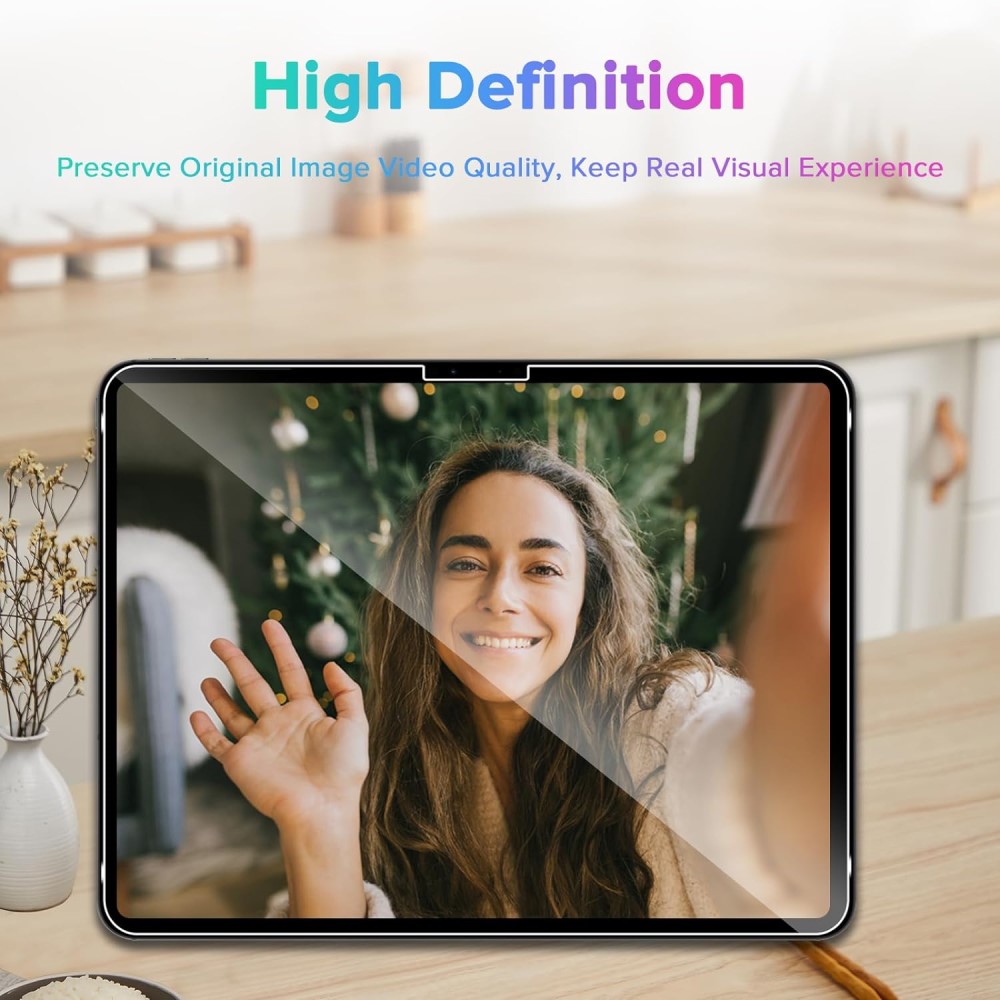  iPad Pro 11 2025/2024 2-PACK Skärmskydd Härdat Glas