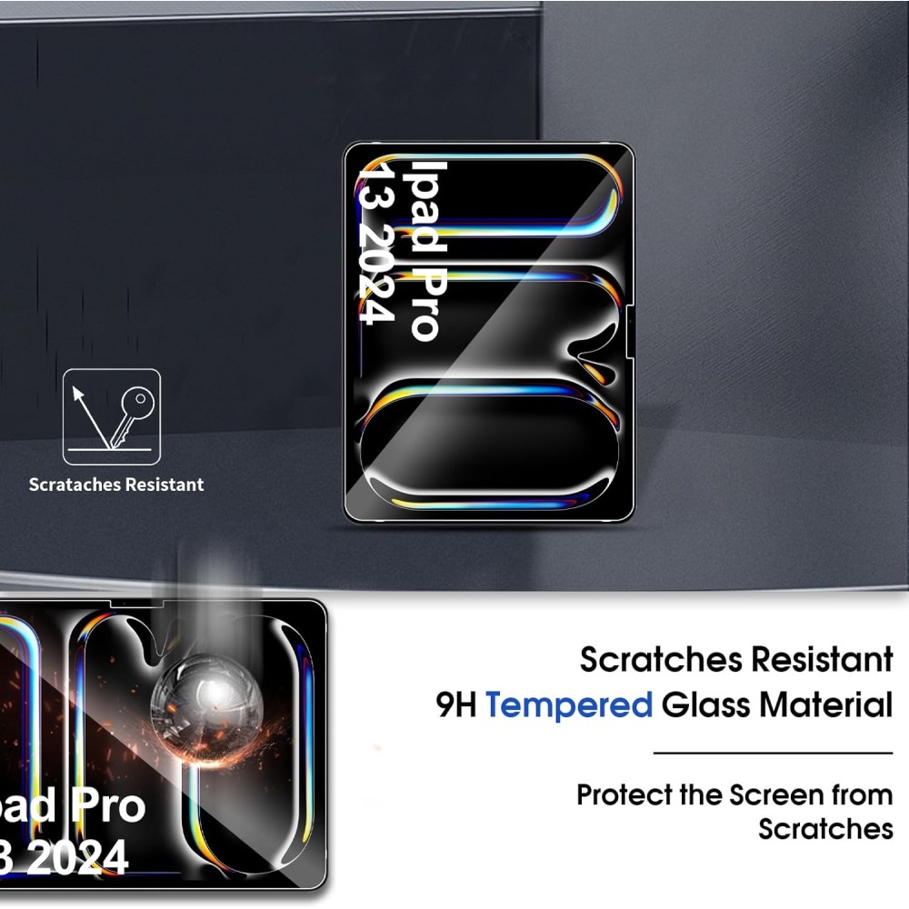  iPad Pro 11 2025/2024 2-PACK Skärmskydd Härdat Glas