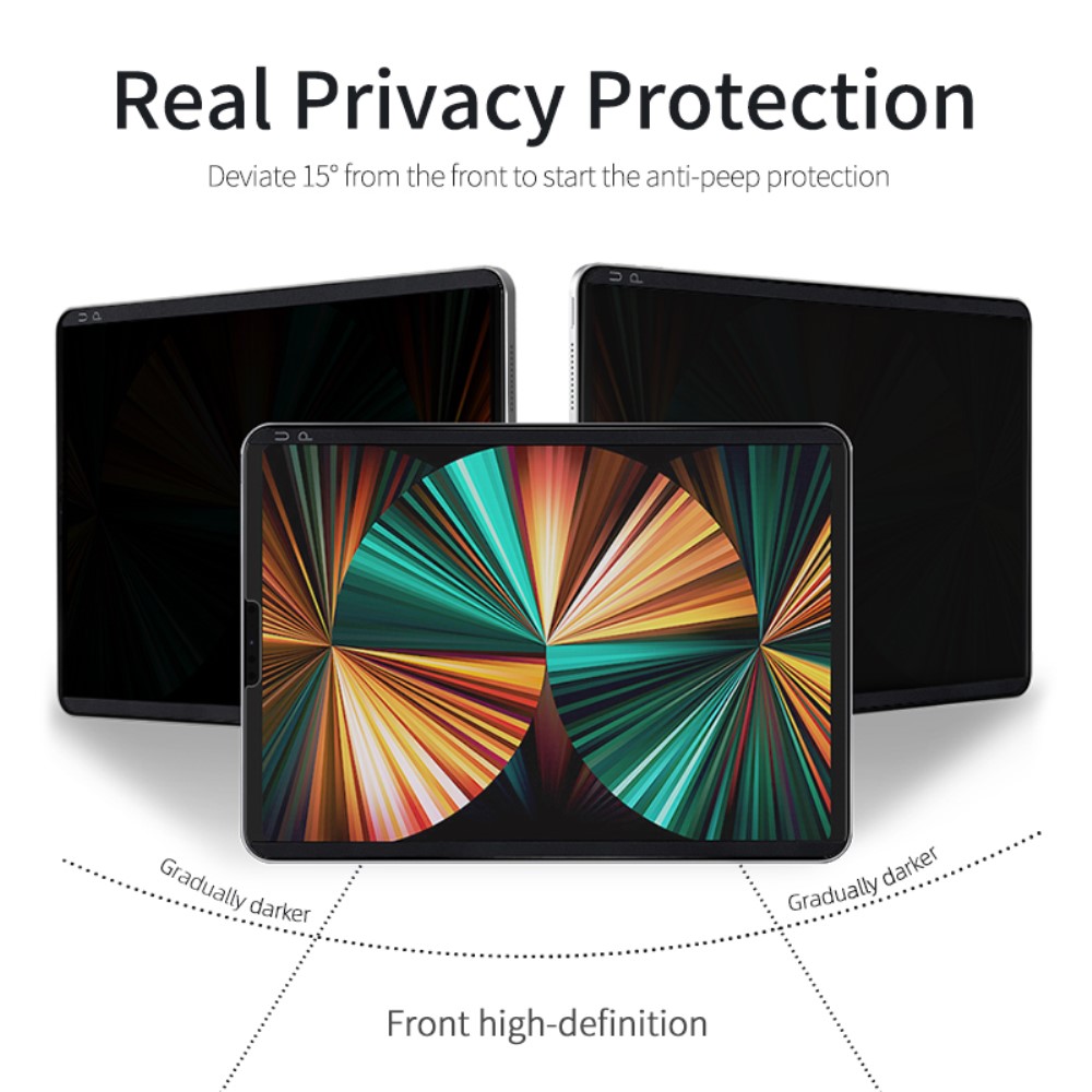  iPad Pro 11 2025/2024 Skärmskydd PAPER LIKE Privacy