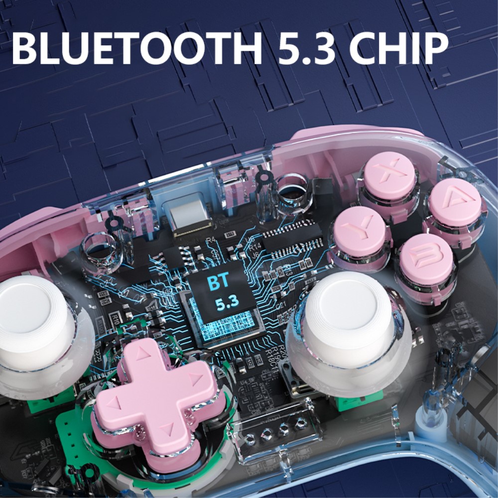 AOLION AOLION Trådlös Handkontroll För Switch/PC/iOS/Android Vit