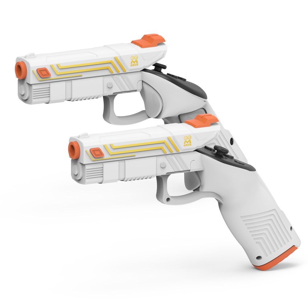 AMVR AMVR Gaming Pistolgrepp För Meta Quest 3/3S Vit