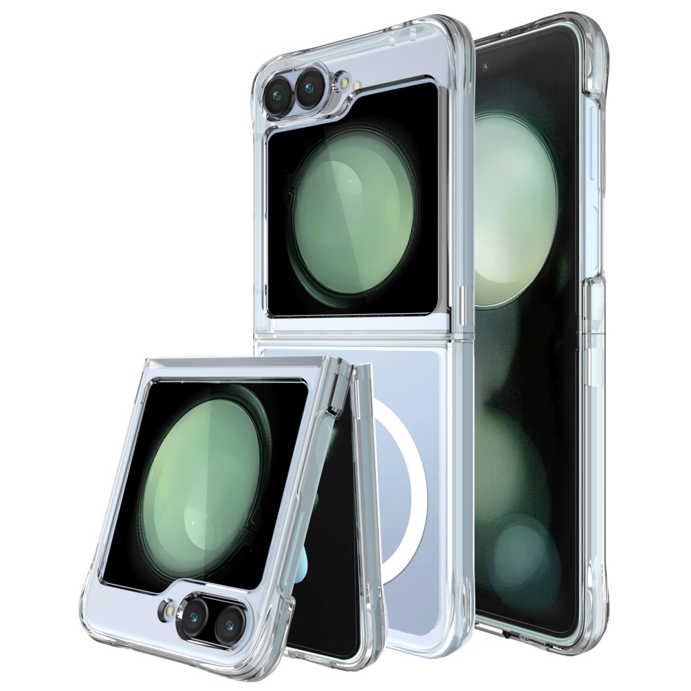  Galaxy Z Flip 6 / 7 FE Skal MagSafeTPU Transparent