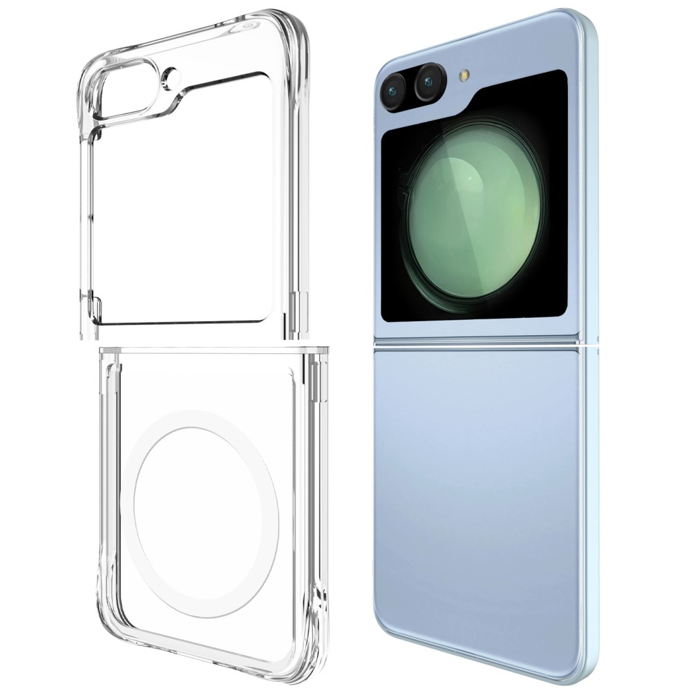  Galaxy Z Flip 6 / 7 FE Skal MagSafeTPU Transparent