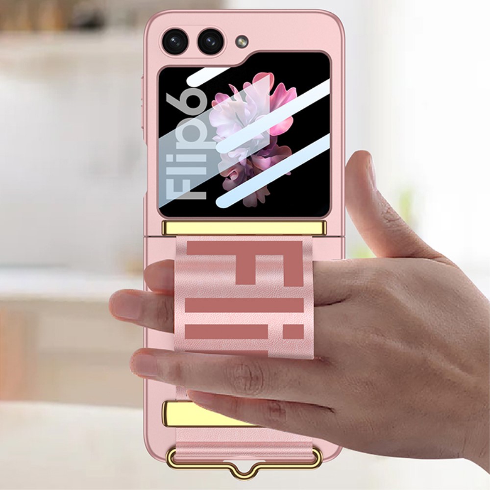 GKK GKK Galaxy Z Flip 6 / 7 FE Skal Bälte Hybrid Silver/Grå