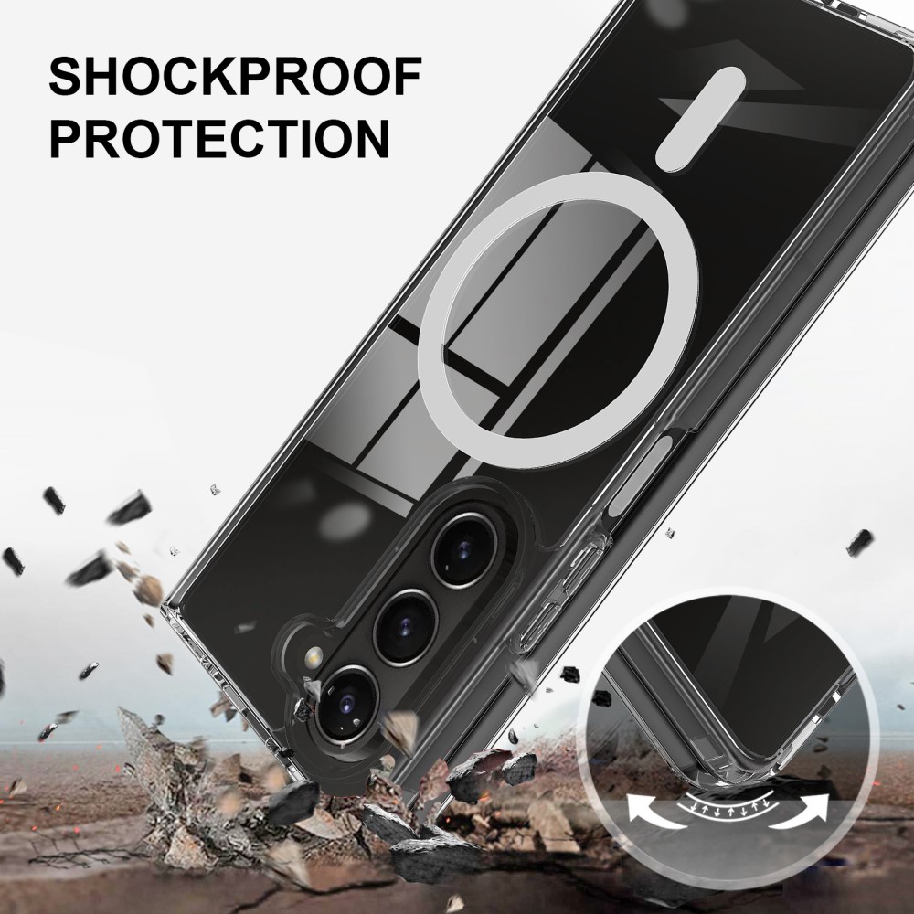  Galaxy Z Fold 6 Skal MagSafe Transparent