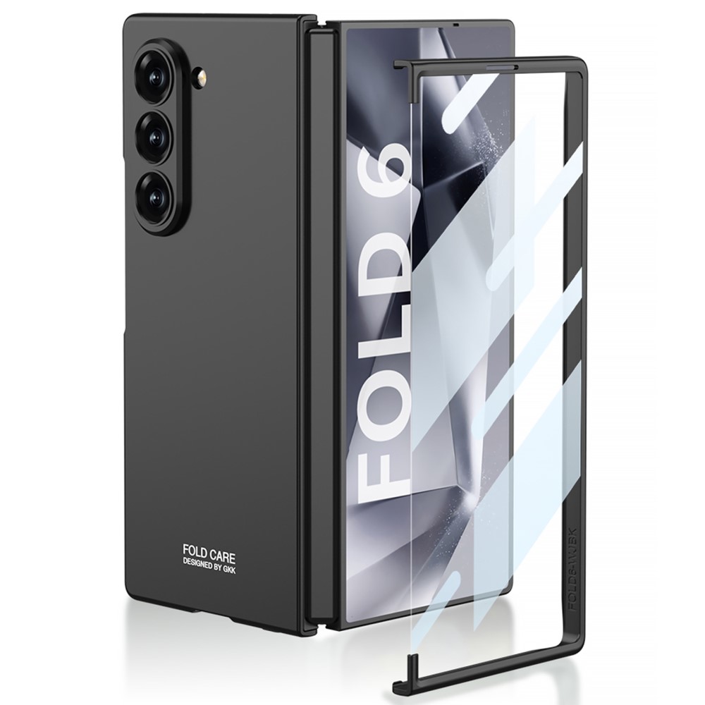 GKK GKK Galaxy Z Fold 6 Skal Med Skärmskydd Svart