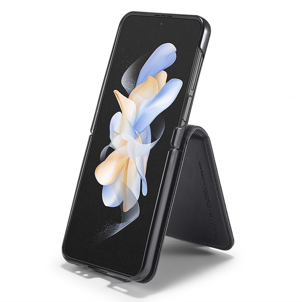 LC.IMEEKE LC.IMEEKE Galaxy Z Flip 6 / 7 FE Skal Med Kortfack Svart