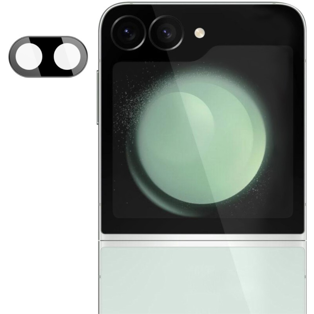 IMAK IMAK Galaxy Z Flip 6 Linsskydd Härdat Glas Svart