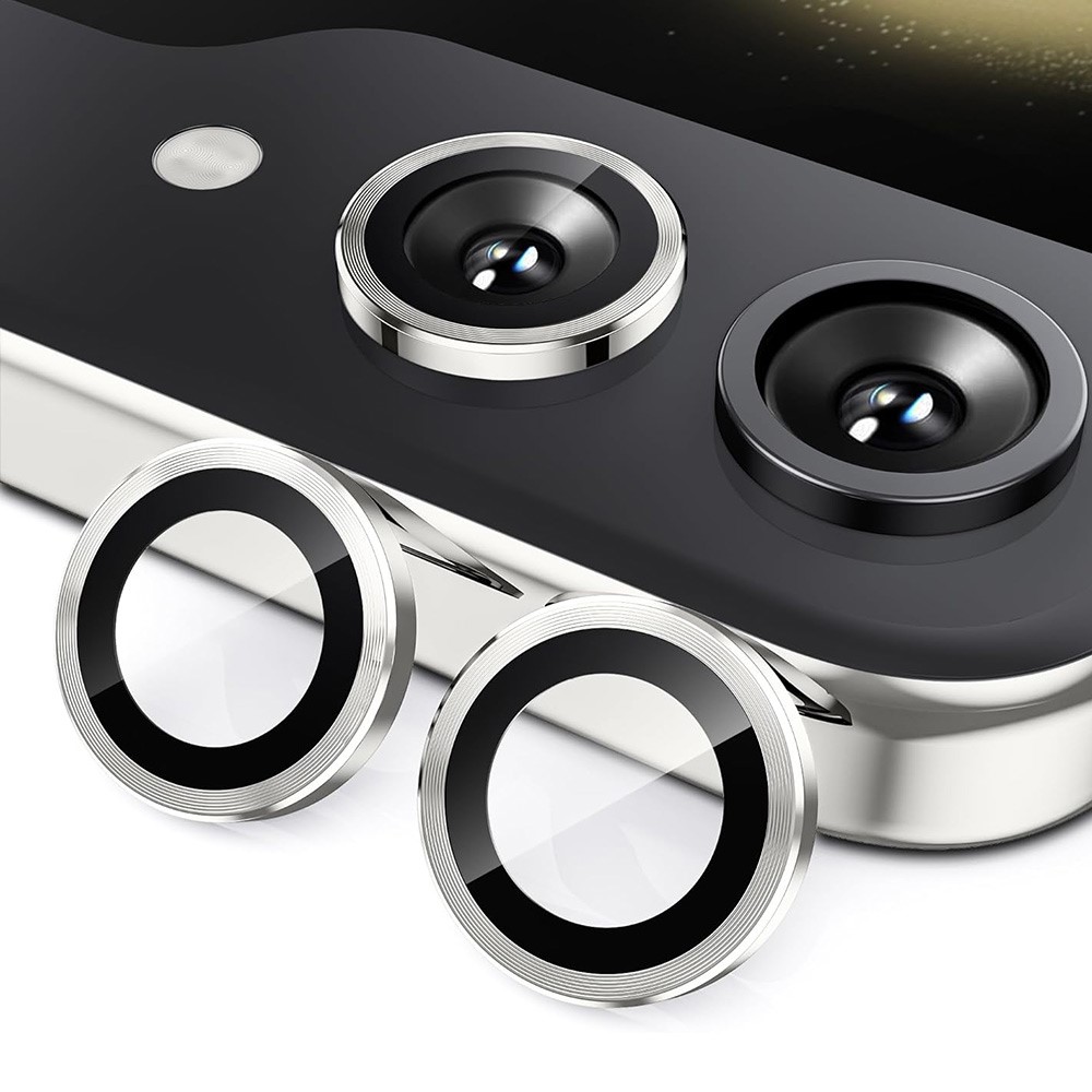 ENKAY ENKAY Galaxy Z Flip 6 Linsskydd Härdat Glas Silver