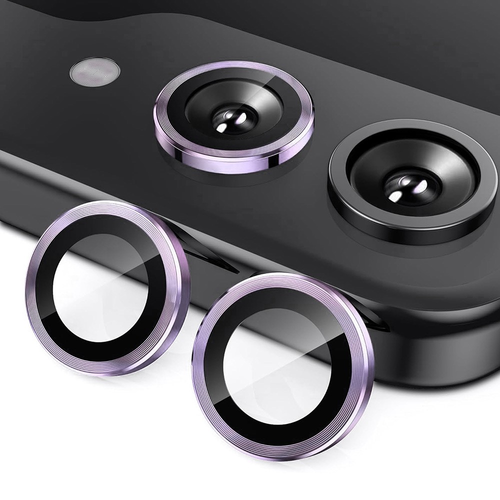 ENKAY ENKAY Galaxy Z Flip 6 Linsskydd Härdat Glas Lila